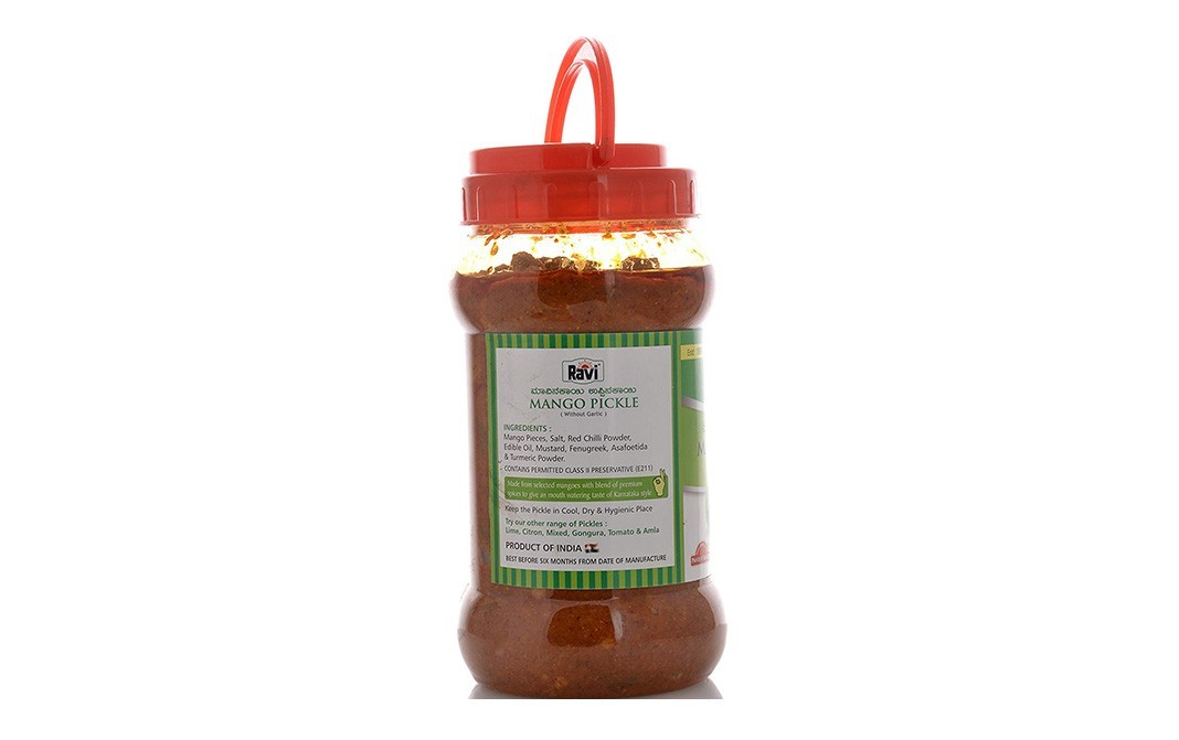 Ravi Mango Pickle    Jar  1 kilogram